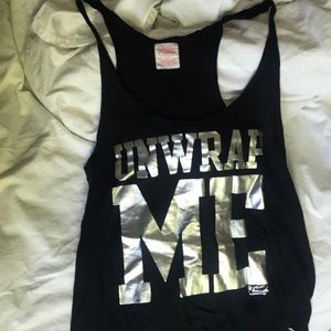 “Unwrap me” VS pink pajama blouse